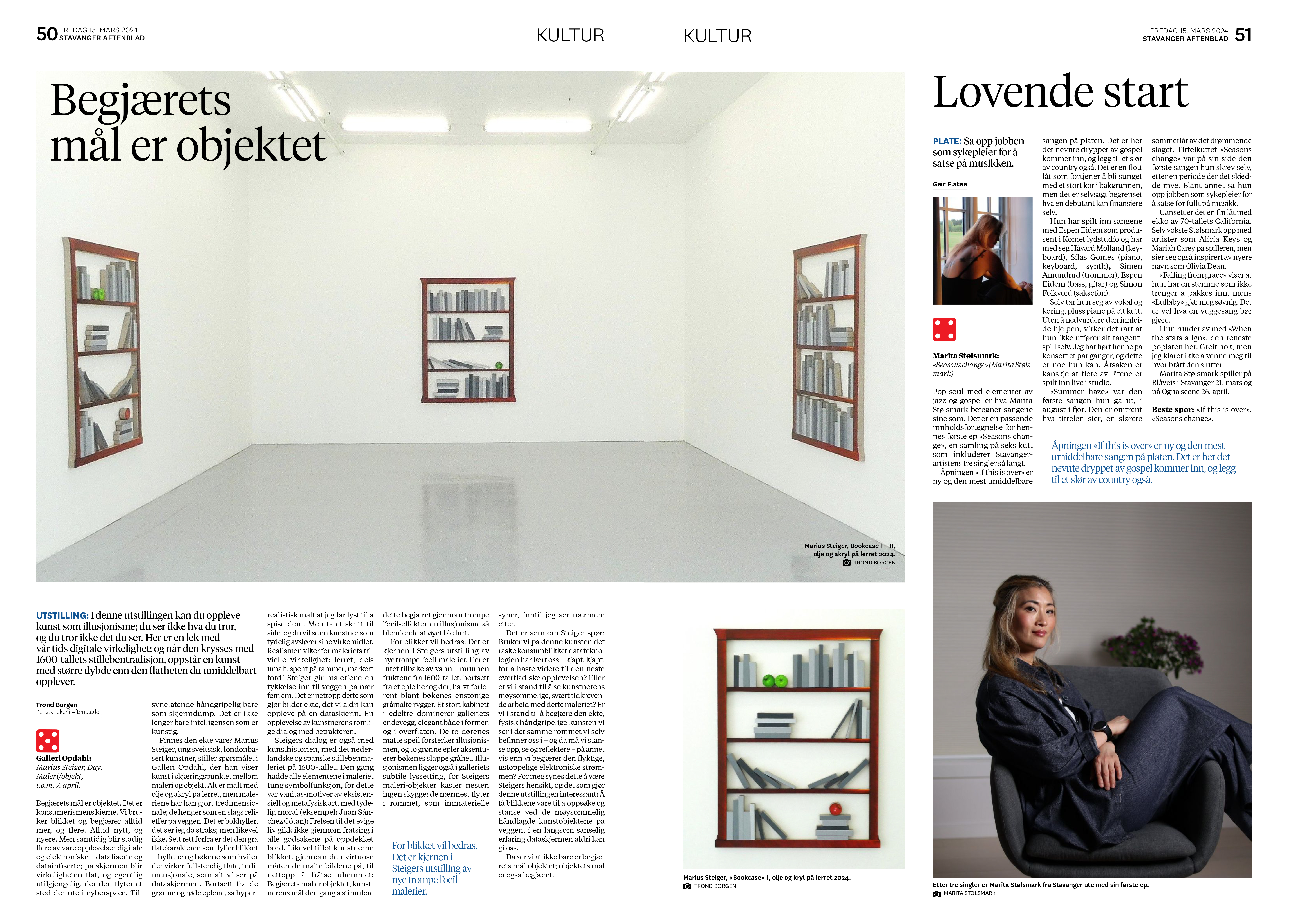 MS_Stavanger Aftenblad 15. mars 2024 pages 50, 51-2
